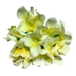 Artificial Yellow Loose Hydrangea Flower Heads For Decoration