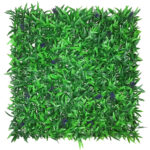 Beautiful UV Artificial Vertical Garden Mat with Green Leaves(50X50 cm)