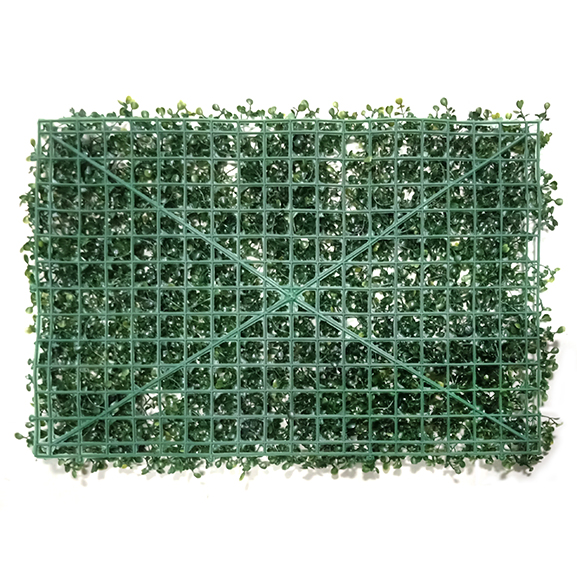 Buy Artificial Vertical Wall Mat with Green Leaves (40X60 cm