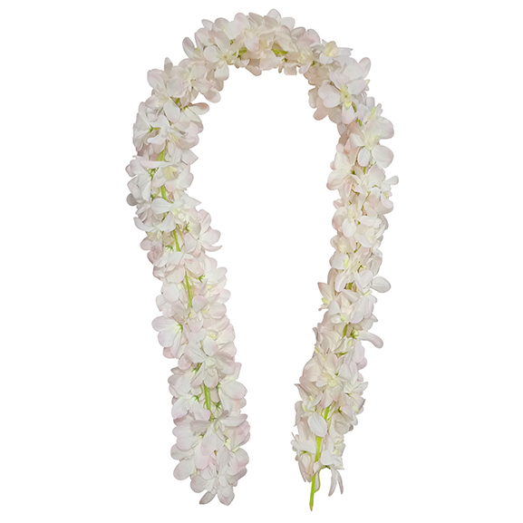 Artificial Hanging White Vine Flower For Decor