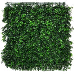 UV Coated Artificial Vertical Garden Mat With Green Leaves(50X50 cm)