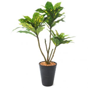 Artificial Croton Bonsai Plant