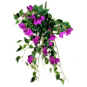 Artificial Hanging Pink Bougainvillea Flower for Decoration