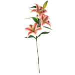 Artificial Tiger Lilly Flower Single Stem For Decor