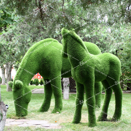 Buy Artificial Grass Horse Sculpture - Elen India Buy Artificial Grass Horse Sculpture - Elen India