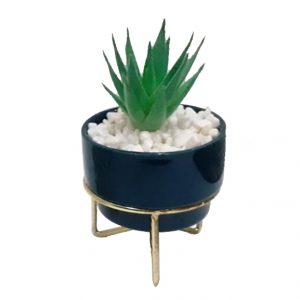 Artificial Aleo Vera Succulent Plant with Ceramic Pot