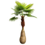 Artificial Fan Palm Tree