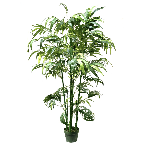 Artificial Bamboo Plant with 5 Stick (8 ft)