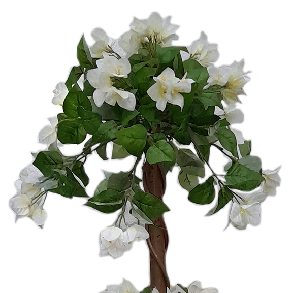Artificial Handmade Bougainvillea White Plant