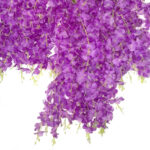 Elen Artificial Wisteria Falling Flower Purple 100cm