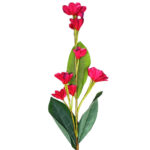 Artificial Frangipani Flower Single Stem (105 cm)