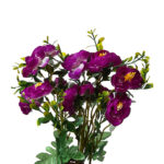 Elen Artificial Peony Purple 42cm