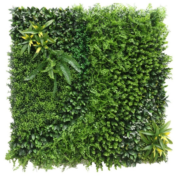 Green Artificial wall Mat