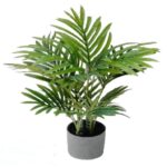 Artificial Golden Palm Plant