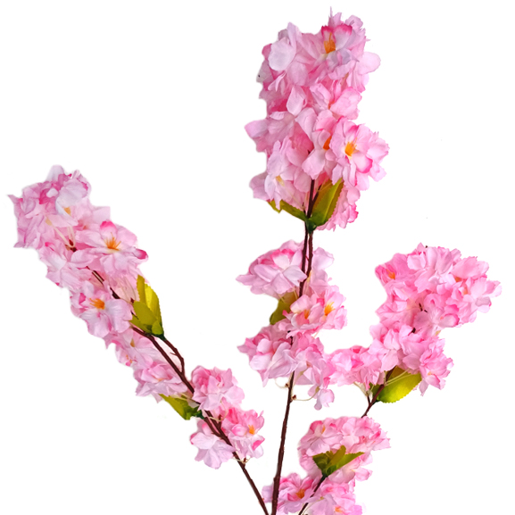 Artificial Cherry Blossoms Sticks