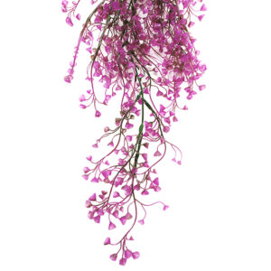 Artificial Purple PVC Hanging Bush4