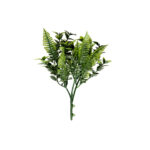 Artificial Green Bush 28 cm