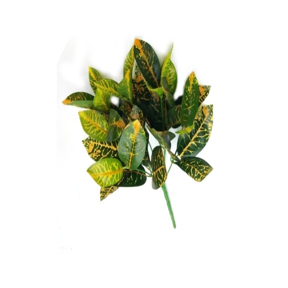Artificial Croton Bush 30 cm
