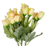 Artificial Yellow Rose Bunch