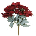 Artificial Peony Flower Bunch