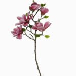 Artificial Magnolia Pink Blossoms Flower