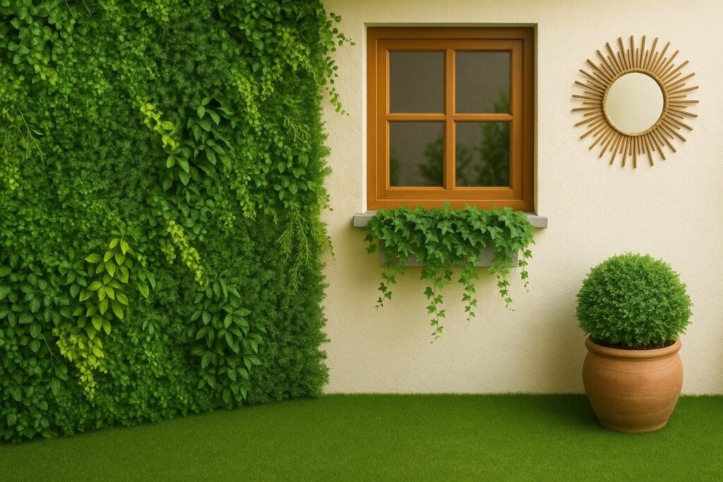 grass and garden